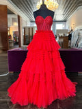 Strapless Fairy Prom Dress - Queen Ball HZ0307