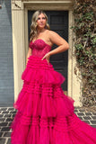 Strapless Fairy Prom Dress - Queen Ball HZ0307