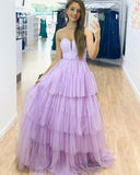LTP1383,Lilac Sleeveless Long Prom Evening HZ0307