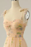 Embroidery Tulle Long Prom HZ0307