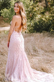 Mermaid Lace Long Prom HZ0307