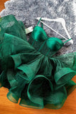 Sparkle Green Tulle Homecoming Dresses Mini Party HZ0307