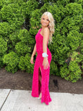 One Shoulder Sequin Long Prom HZ0307