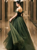 LTP1602,Olivia Green Prom Dresses,Sparkle Sequin Long Evening Prom HZ0307