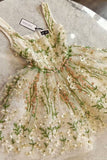 LTP1344,Gorgeous Flowers Appliques Short Homecoming Dresses Floral Cocktail HZ0307