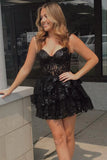 New Style Luxury Sequin Lace Homecoming Dresses Off The Shoulder Mini Party HZ0307