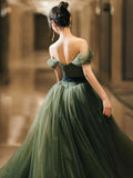 LTP1602,Olivia Green Prom Dresses,Sparkle Sequin Long Evening Prom HZ0307