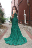 Strapless Hot Pink Lace Mermaid Long Formal Dress with HZ0307