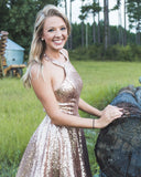 LTP1470,Sparkle Halter A-Line Homecoming Dresses Mini Hoco HZ0307