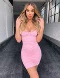 LTP1247,Sweet Pink Homecoming Dresses Pleated Mini Prom Evening HZ0307