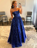 LTP1641,Luxury Red Lace Sequin Long Prom Evening Dresses,Full Length Party HZ0307