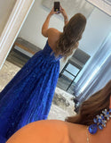 LTP1641,Luxury Red Lace Sequin Long Prom Evening Dresses,Full Length Party HZ0307