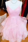 LTP1756, Spaghetti Straps Pleated A-Line Homecoming HZ0307