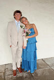 Spaghetti Straps Blue Soft Satin Layered Long Formal HZ0307