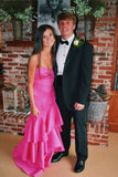 Twist Hot Pink Mermaid Ruffle Prom HZ0307