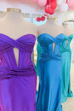 Gorgeous Red Mermaid Long Prom HZ0307