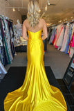 Strapless Satin Mermaid Long Prom HZ0307