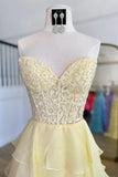 Illusion Applique Chiffon Ruffles Long Prom HZ0307