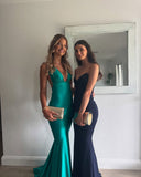 Plunge Pink Mermaid Long Formal HZ0307