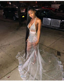 LTP1360,Sexy Prom Dresses See Through Beaded Evening HZ0307