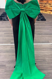 Sweetheart Green and Black Fitted Formal Dress with HZ0307