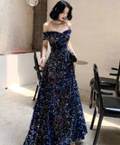 LTP1325,Off the shoulder long prom evening dresses formal HZ0307