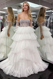 Luxury Beaded Sleeveless Pleated Evening Prom HZ0307