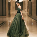 LTP1602,Olivia Green Prom Dresses,Sparkle Sequin Long Evening Prom HZ0307