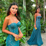 LTP1191,Sweetheart Prom Dresses,Lace Prom Evening Dresses,Mermaid Bodycon Party HZ0307