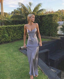 LTP0231,Sexy Prom Dresses Sheath Long Evening Dresses Spaghetti Straps Long Prom HZ0307
