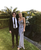 LTP0231,Sexy Prom Dresses Sheath Long Evening Dresses Spaghetti Straps Long Prom HZ0307