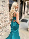 LTP1266, Simple satin long prom dress, satin evening HZ0307
