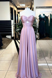 Keyhole Navy Blue Sweetheart A-line Long Formal HZ0307