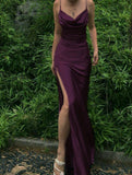 LTP1581,Sexy Prom Dresses,Satin Long Evening Dresses,Formal HZ0307