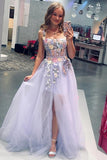 Lavender Tight Floral Dress with HZ0307