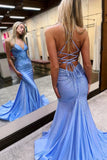 Brilliant Red Mermaid Beaded Long Prom HZ0307
