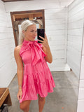 Charming Pink Homecoming Dresses Hand Made Birthday Dresses, HZ0307