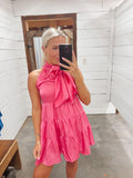 Charming Pink Homecoming Dresses Hand Made Birthday Dresses, HZ0307