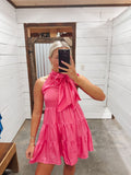 Charming Pink Homecoming Dresses Hand Made Birthday Dresses, HZ0307