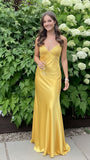 Charming Blue Sheath Prom Dresses Spaghetti Straps Beaded Party HZ0307