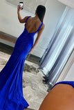 Charming V-Neck Mermaid Prom Dresses Pearl Beaded Evening Party HZ0307