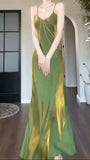 Cheap Prom Dresses Spaghetti Straps Sheath Long Party HZ0307