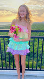 Colorful Sequin Homecoming Dresses Sleeveless Mini Party HZ0307