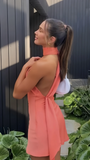 Coral Pink Bodycon Homecoming Dresses, HZ0307