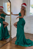Lilac Cross Neck Mermaid Long Prom Dress With Side HZ0307