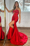 Lilac Cross Neck Mermaid Long Prom Dress With Side HZ0307