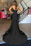 Lilac Cross Neck Mermaid Long Prom Dress With Side HZ0307