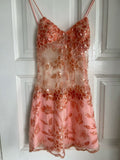 Cute Red Lace Short Party Dress Sexy Mini Homecoming Dresses Spaghetti Straps Evening HZ0307