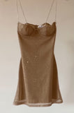 Cute Spaghetti Straps Homecoming Dresses Sparkle Short Club Dress, HZ0307