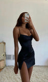 LTP1791,Sexy Black Homecoming Dresses, Spaghetti Straps Short Prom Dresses, Homecoming Dress with Short HZ0307